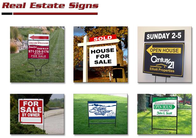 Yard & Real Estate Signs