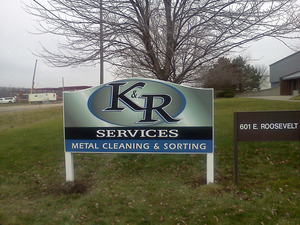 K&R Services Give New Sign to Owners